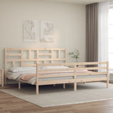 Bed Frame Without Mattress Single Solid Wood