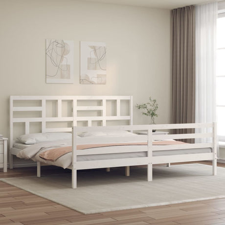 Bed Frame Without Mattress Single Solid Wood