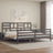 Bed Frame Without Mattress Single Solid Wood