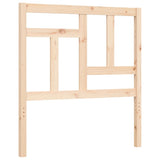 Bed Frame without Mattress Single Solid Wood