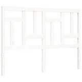 Bed Frame without Mattress White 120x200 cm Solid Wood