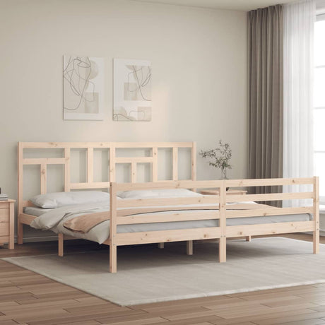 Bed Frame Without Mattress Small Single Solid Wood