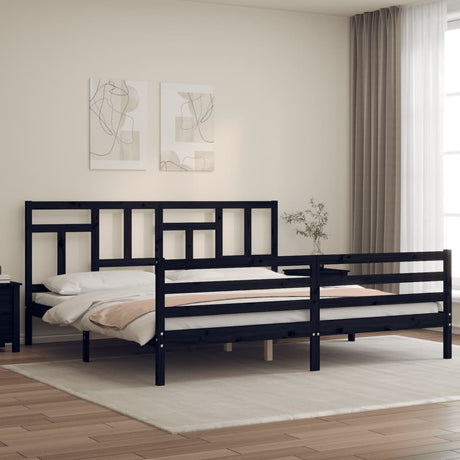 Bed Frame Without Mattress Small Single Solid Wood