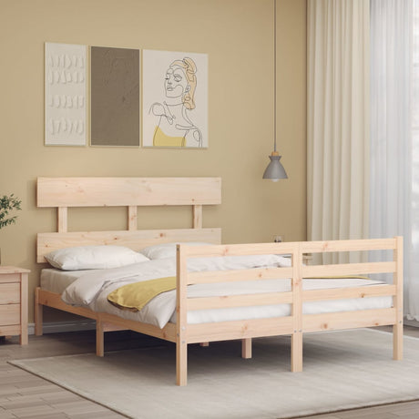 Senior Bed Without Mattress Solid Wood