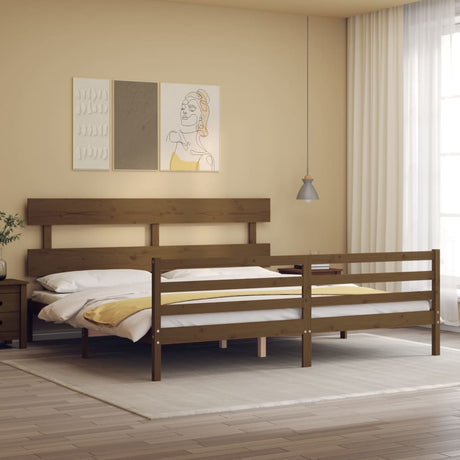 Senior Bed Without Mattress Solid Wood