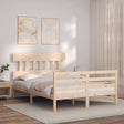 Senior Bed Without Mattress Single Solid Wood