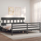 Senior Bed Without Mattress Single Solid Wood