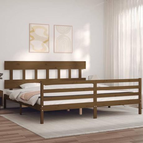 Senior Bed Without Mattress Single Solid Wood
