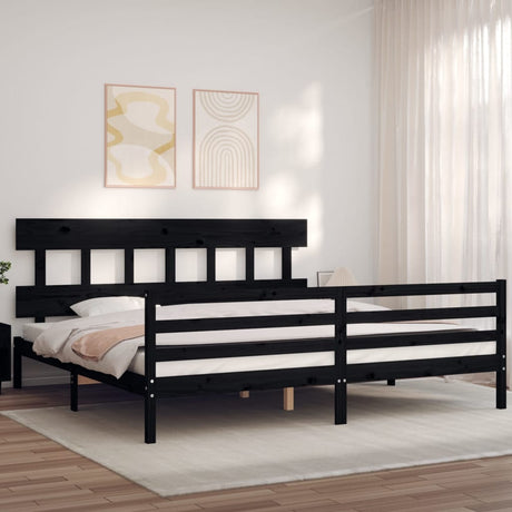 Senior Bed Without Mattress Single Solid Wood