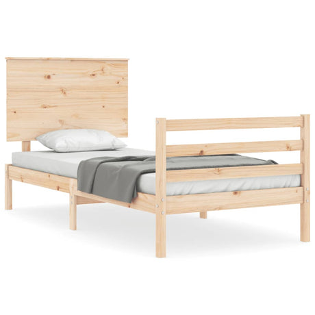 Bed Frame Without Mattress Solid Wood