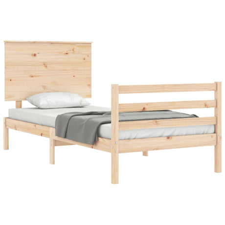 Bed Frame Without Mattress Solid Wood