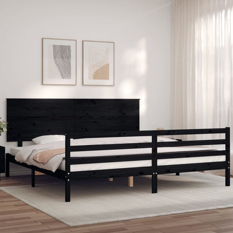 Bed Frame Without Mattress Solid Wood
