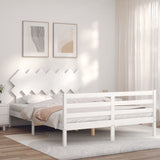 Bed Frame Without Mattress King Size Solid Wood