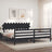 Bed Frame Without Mattress King Size Solid Wood
