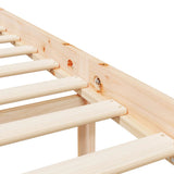 Senior Bed without Mattress 90x200 cm Solid Wood