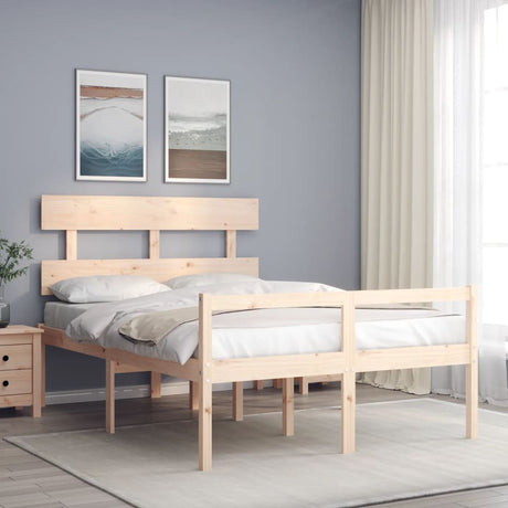 Senior Bed Without Mattress Solid Wood