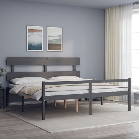 Senior Bed Without Mattress Solid Wood