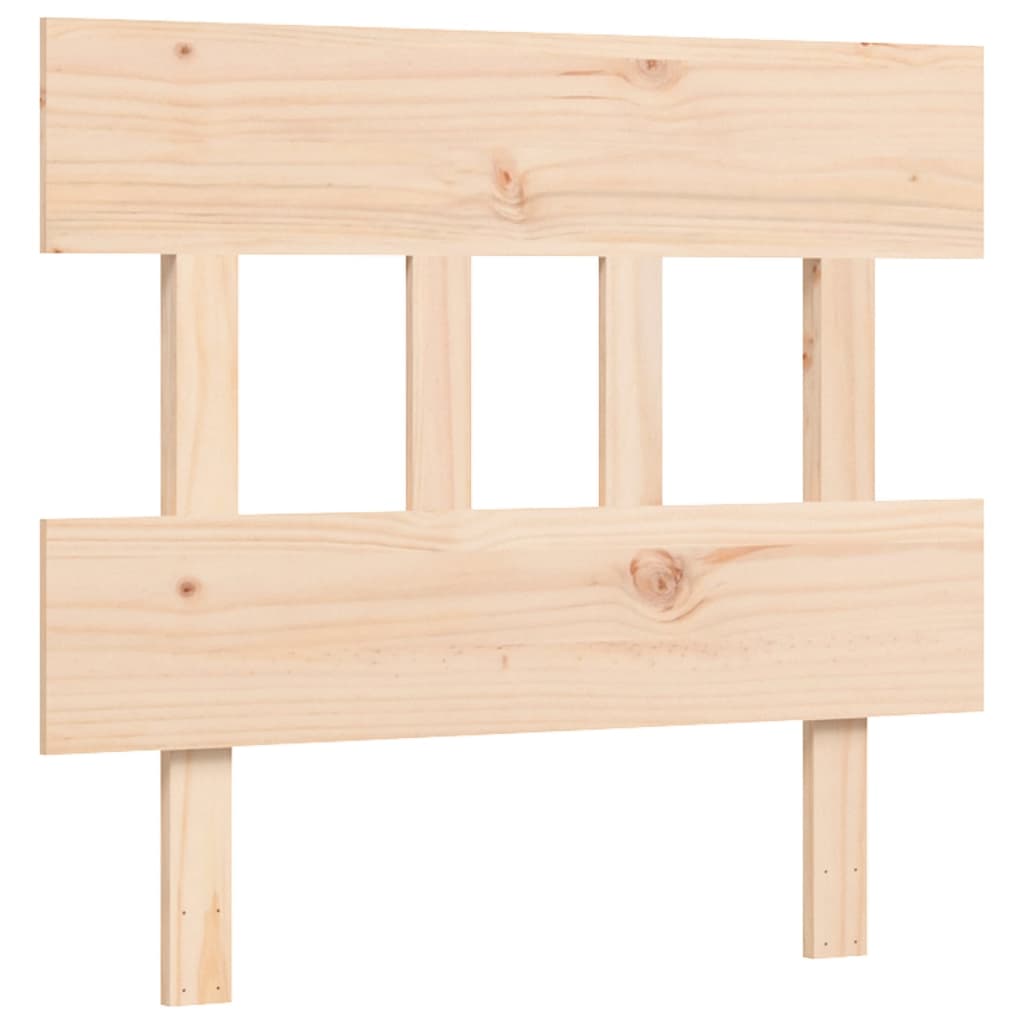 Senior Bed Without Mattress Single Solid Wood