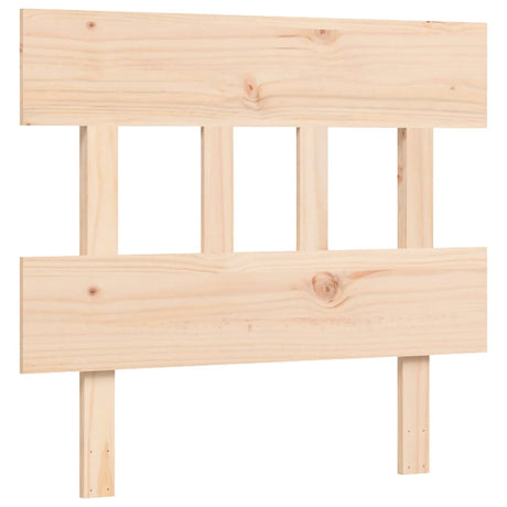 Senior Bed Without Mattress Single Solid Wood