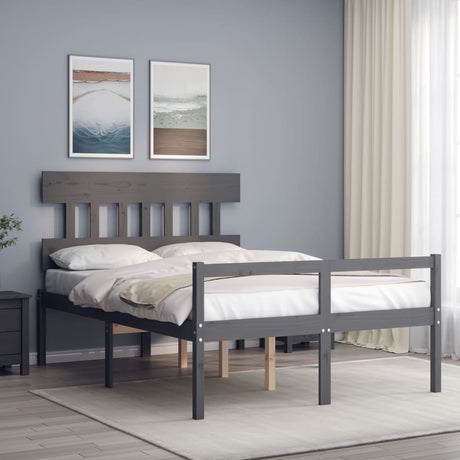 Senior Bed Without Mattress Single Solid Wood