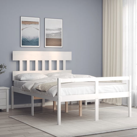 Senior Bed Without Mattress Single Solid Wood