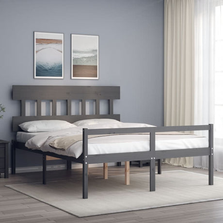 Senior Bed Without Mattress Single Solid Wood