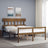 Senior Bed Without Mattress Single Solid Wood