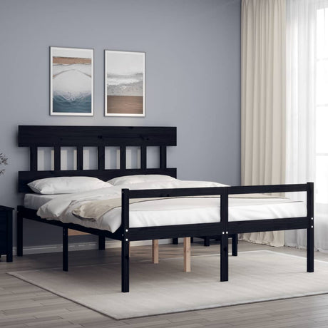 Senior Bed Without Mattress Single Solid Wood