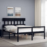 Senior Bed Without Mattress Single Solid Wood