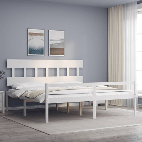Senior Bed Without Mattress Single Solid Wood