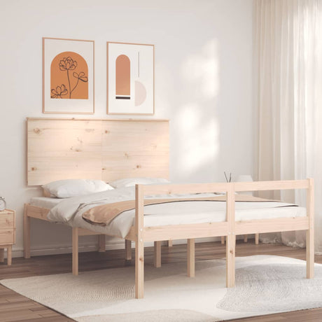 Senior Bed Without Mattress Solid Wood