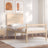 Senior Bed Without Mattress Solid Wood