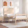 Senior Bed Without Mattress Solid Wood