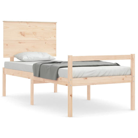 Senior Bed Without Mattress Solid Wood