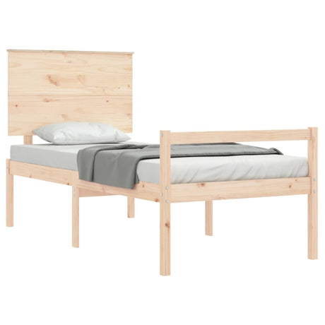Senior Bed Without Mattress Solid Wood