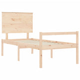 Senior Bed Without Mattress Solid Wood