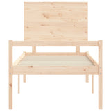 Senior Bed Without Mattress Solid Wood