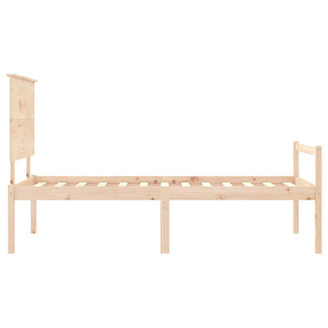 Senior Bed Without Mattress Solid Wood