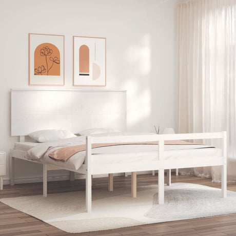 Senior Bed Without Mattress Solid Wood