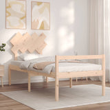 Senior Bed Without Mattress Single Solid Wood