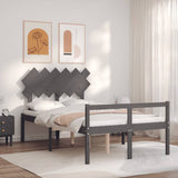Senior Bed Without Mattress Single Solid Wood