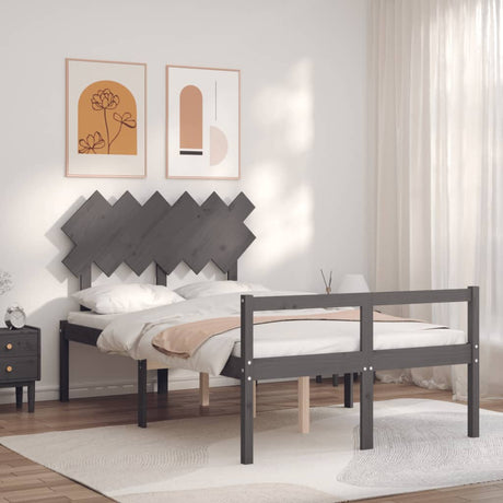 Senior Bed Without Mattress Single Solid Wood