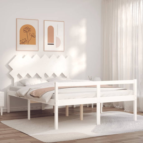 Senior Bed Without Mattress Single Solid Wood
