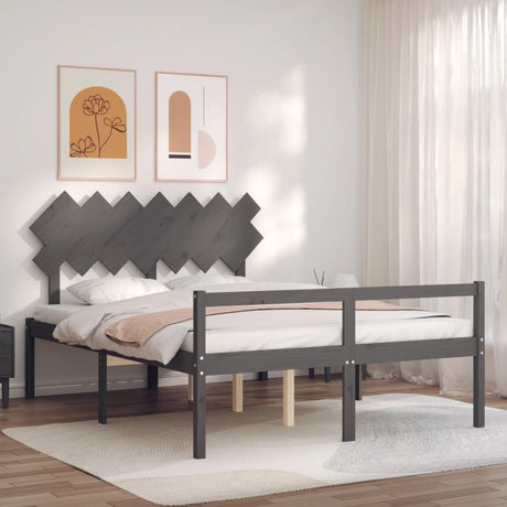 Senior Bed Without Mattress Single Solid Wood