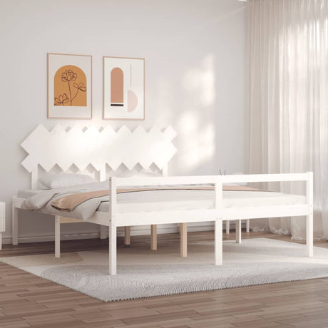 Senior Bed Without Mattress Single Solid Wood