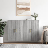 Wall Mounted Cabinets 2 Pcs Engineered