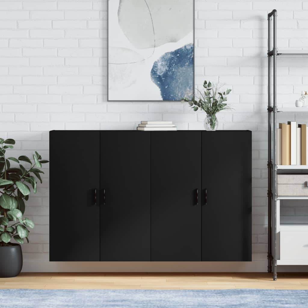 Wall Mounted Cabinets 2 Pcs Engineered