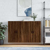 Wall Mounted Cabinets 2 Pcs Engineered