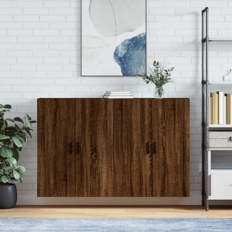 Wall Mounted Cabinets 2 Pcs Engineered