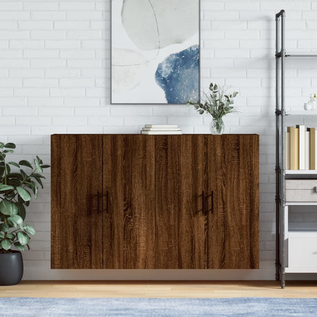 Wall Mounted Cabinets 2 Pcs Engineered